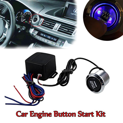 ya 8 8.24 baidi Motor LED Startknopf Druckschalter Drucktaster Z¨¹ndung Starter Ignition Auto DE