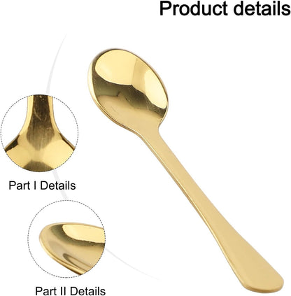 ya 14 9.20 baidi Tiny Kitchen Tools for Mini Stainless Steel Spoon Set with Eight Pieces Inside-1