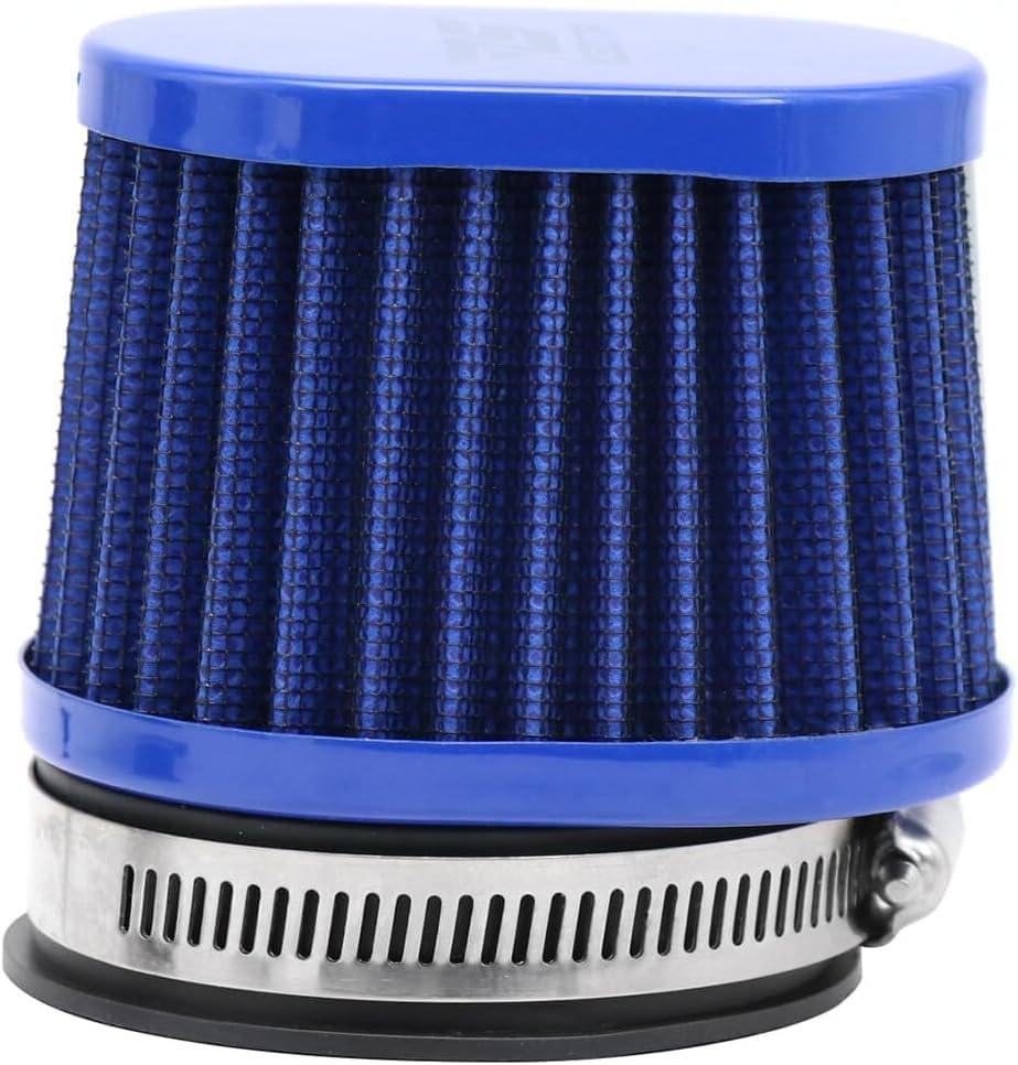 ya 15 10.19 zhengce Motorcycle 60mm Air Filter Intake Cleaner Reusable for Off-road-2