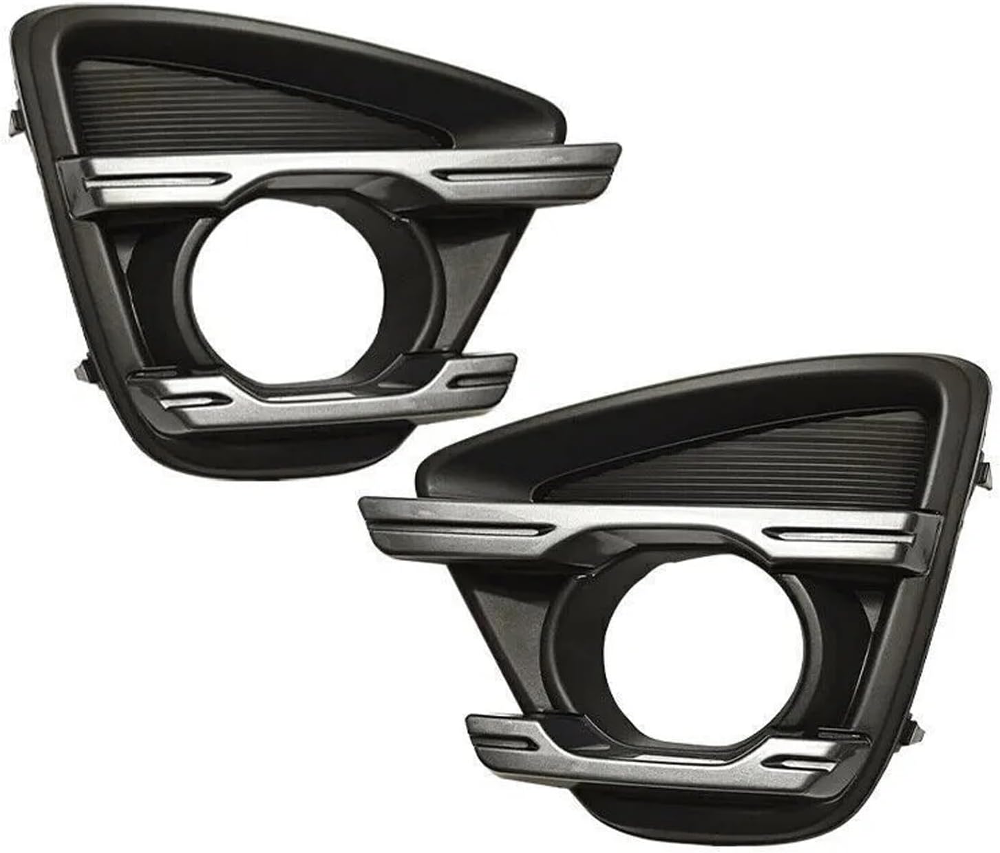 ya 4 8.24 baidi For 2013-2016 for Mazda CX-5 LH & RH Fog Light Lamp Bezels KA0J-50-C21 KA5F-50-C20