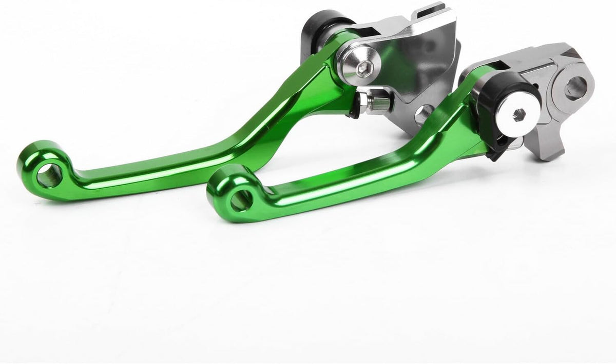 ya 11 9.14 baidifor Kawasaki KX250F KX450F 13-18 KX250 19-20 Clutch Brake Levers Pivot Green US