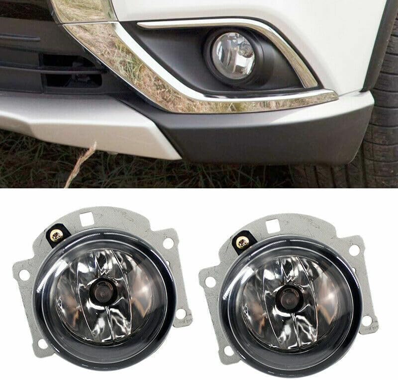 ya 4 8.14 1 pair of front fog lights driving lights fit for 2010-2015 for Mitsubishi Outlander/Sport