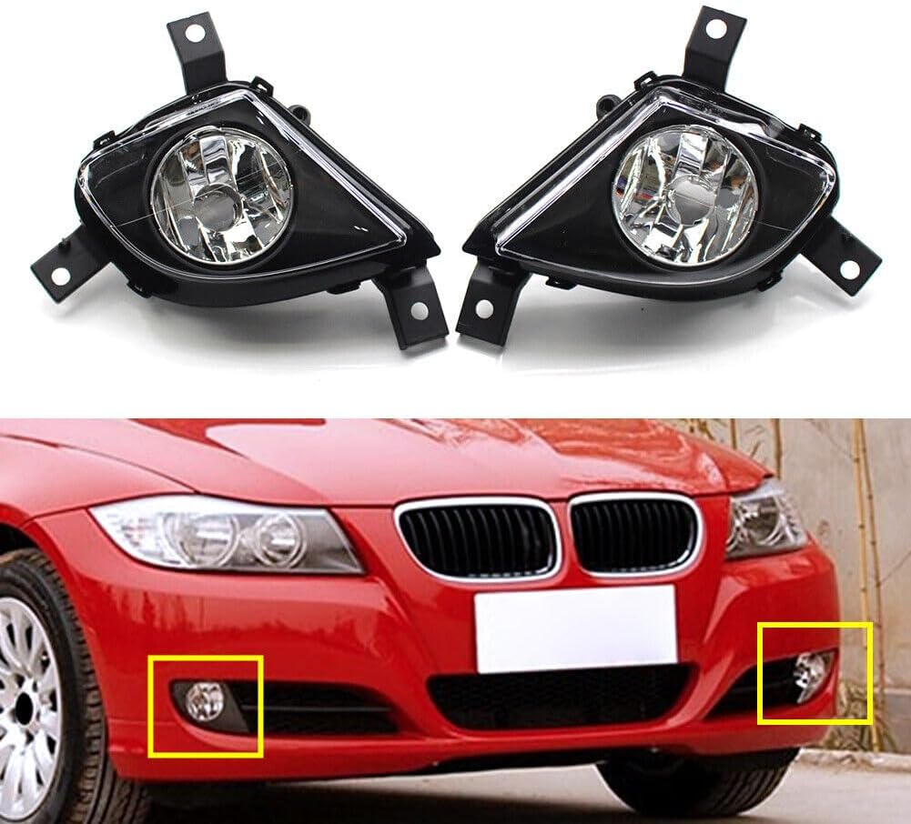 ya 10 9.16 zhengce for BMW 3-Series E90 E91 2009-2011 10 Pair H8 Fog Lights Driving Lamp Cover
