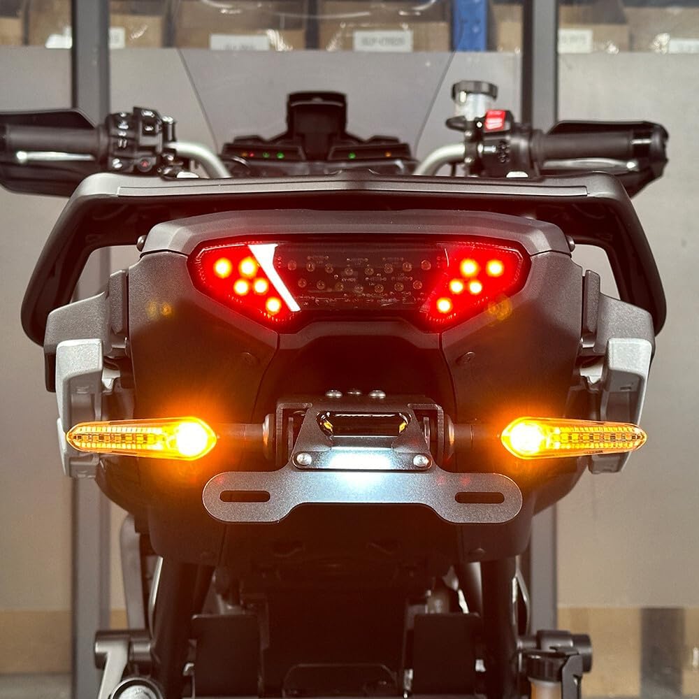 ya 13 9.15 baidi LED Turn Signal Light Flash Indicator for Yamaha FZ09 FJ09 FZ07 FZ6R MT-09 MT-07