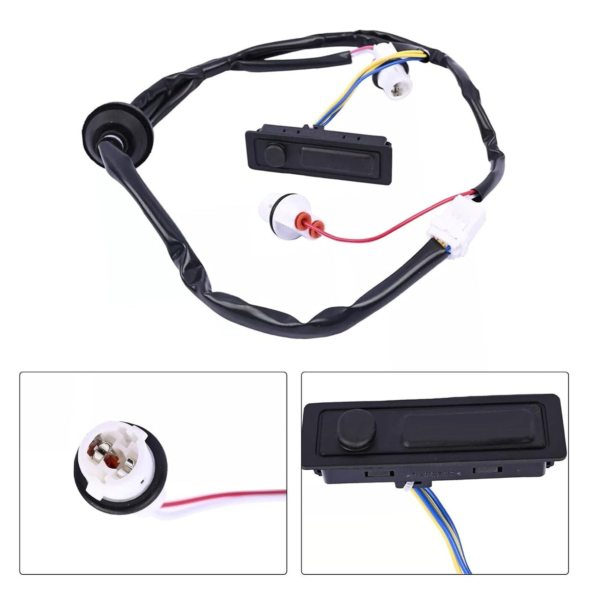 ya 23 10.7 baidi Rubber Trunk Lid Opener Tailgate Release Switch for for Nissan, for Juke 2011-201