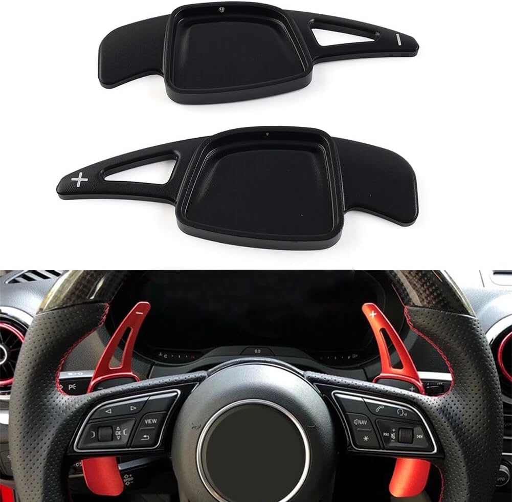 ya 10 9.16 zhengce Steering Wheel Shift Paddle Extended Shifter Fit for Audi A6 C8 A7 4KA A8 S