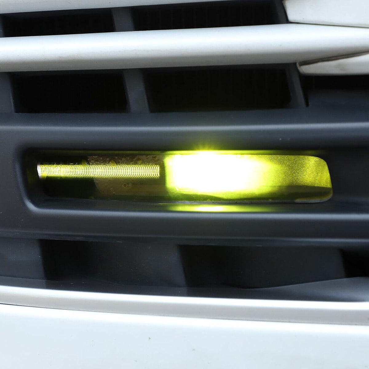ya 11 9.14 zhengce Yellow fog light JDM front cover with vinyl color tone pre cut suitable for