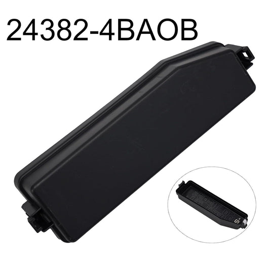 ya 23 10.7 baidi New Practical Fuse Box Cover Cover 24382-4BA0B Direct Replacement Black