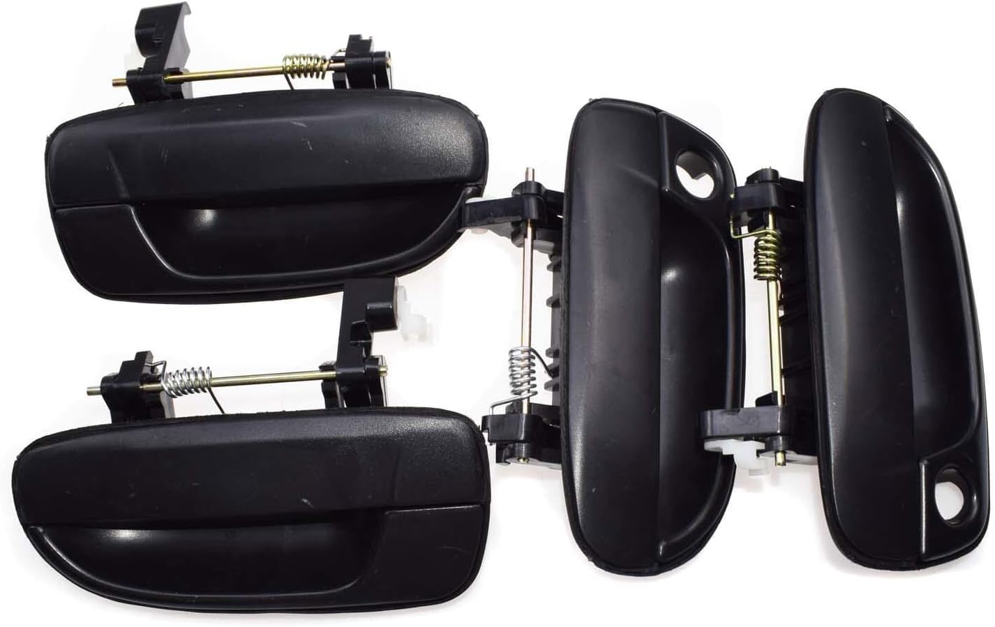 ya 2 8.24 baidi Exterior Door Handle Black 4 Piece Set FL FR RL RR for Hyundai Accent 2000-2006 