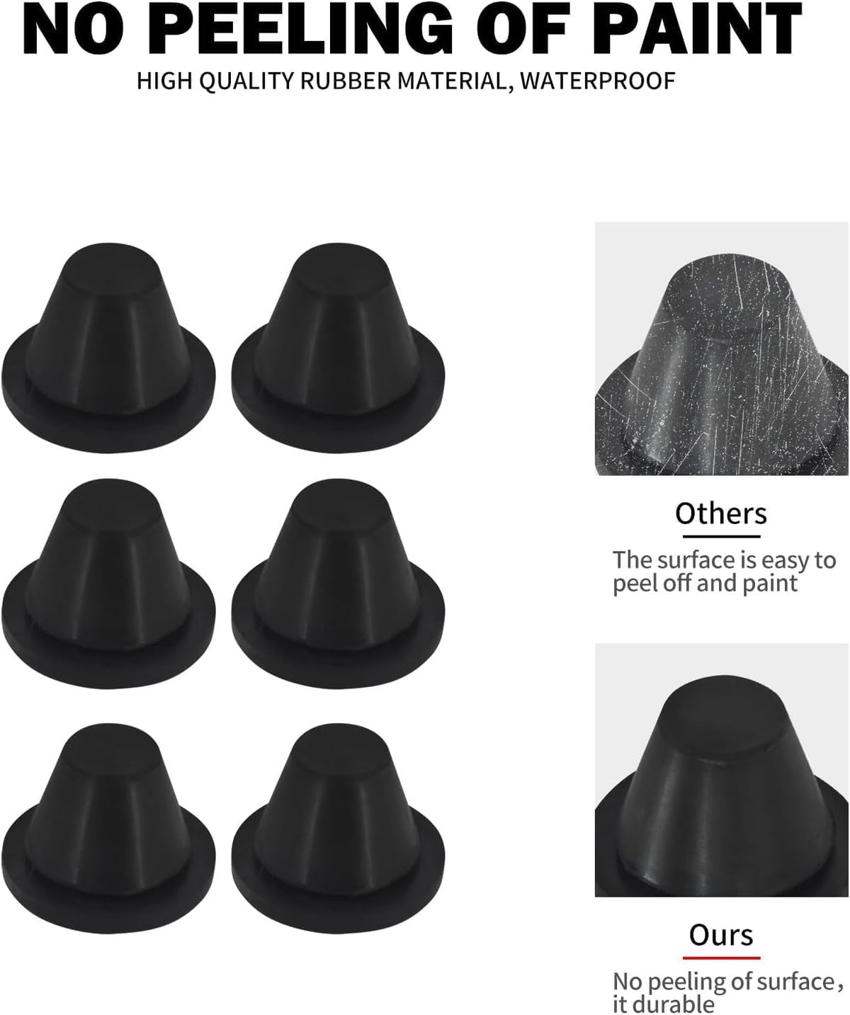 ya 28 10.13 zhengce 6X Rubber Side Cover Grommets Fits for Harley Touring Road Electra Glide 9