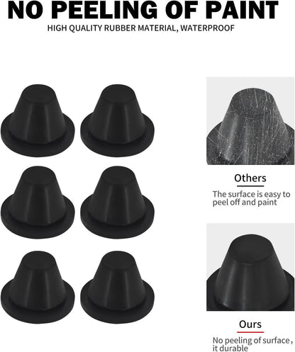 ya 28 10.13 zhengce 6X Rubber Side Cover Grommets Fits for Harley Touring Road Electra Glide 9