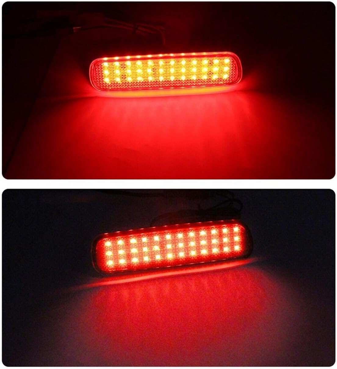 ya 10 9.16 zhengce 2PCS LED Rear Fog Lamp Stop Light Replace for Toyota for Land Cruiser LC100