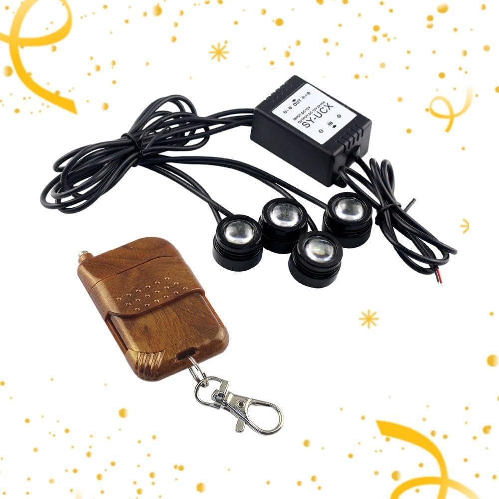 ya 13 9.15 baidi 4 In Light Emergency Flashing Car Strobe Daytime Running