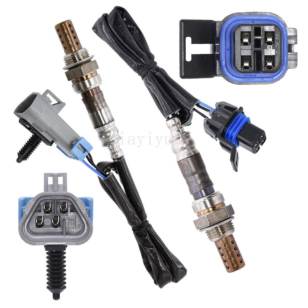ya 4 8.8 for 2004-2005 for GMC Envoy Envoy XL Envoy XUV 4.2L 2pcs Oxygen Sensor Upper+Lower