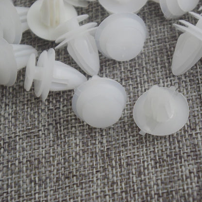ya 2 8.15 50PCS Interior Board Retainer Clip Fastener 90467-10161 White for Toyota NEW