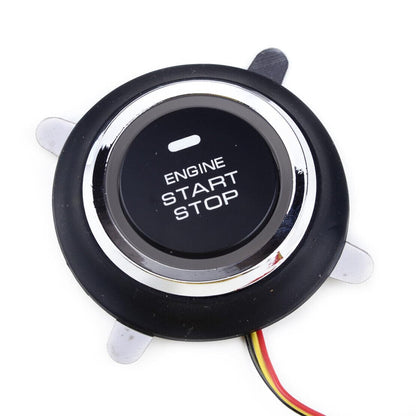 ya 6 8.24 baidi 12 Volt Push Button Car Ignition Switch Engine Start Stop Keyless Entry @