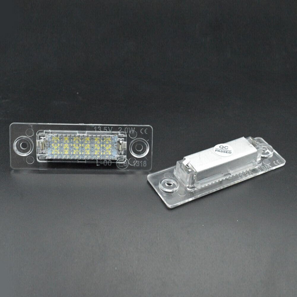 ya 7 8.24 baidi 2PCS for VW for JETTA 2005-2010 Auto Rear LED License Plate Number Light Lamp
