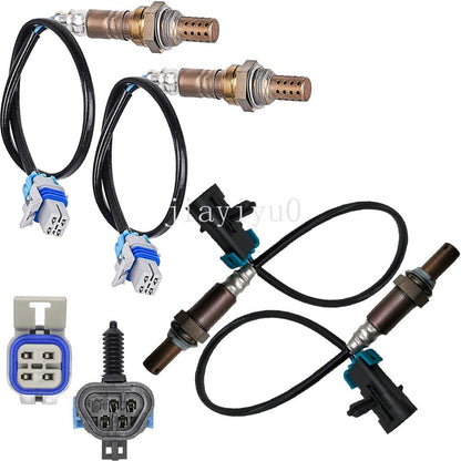 ya 4 8.8 4pcs Oxygen Sensor for 12-15 for Chevy for Silverado 2500 HD 3500 HD 6.0L Upper+Undder