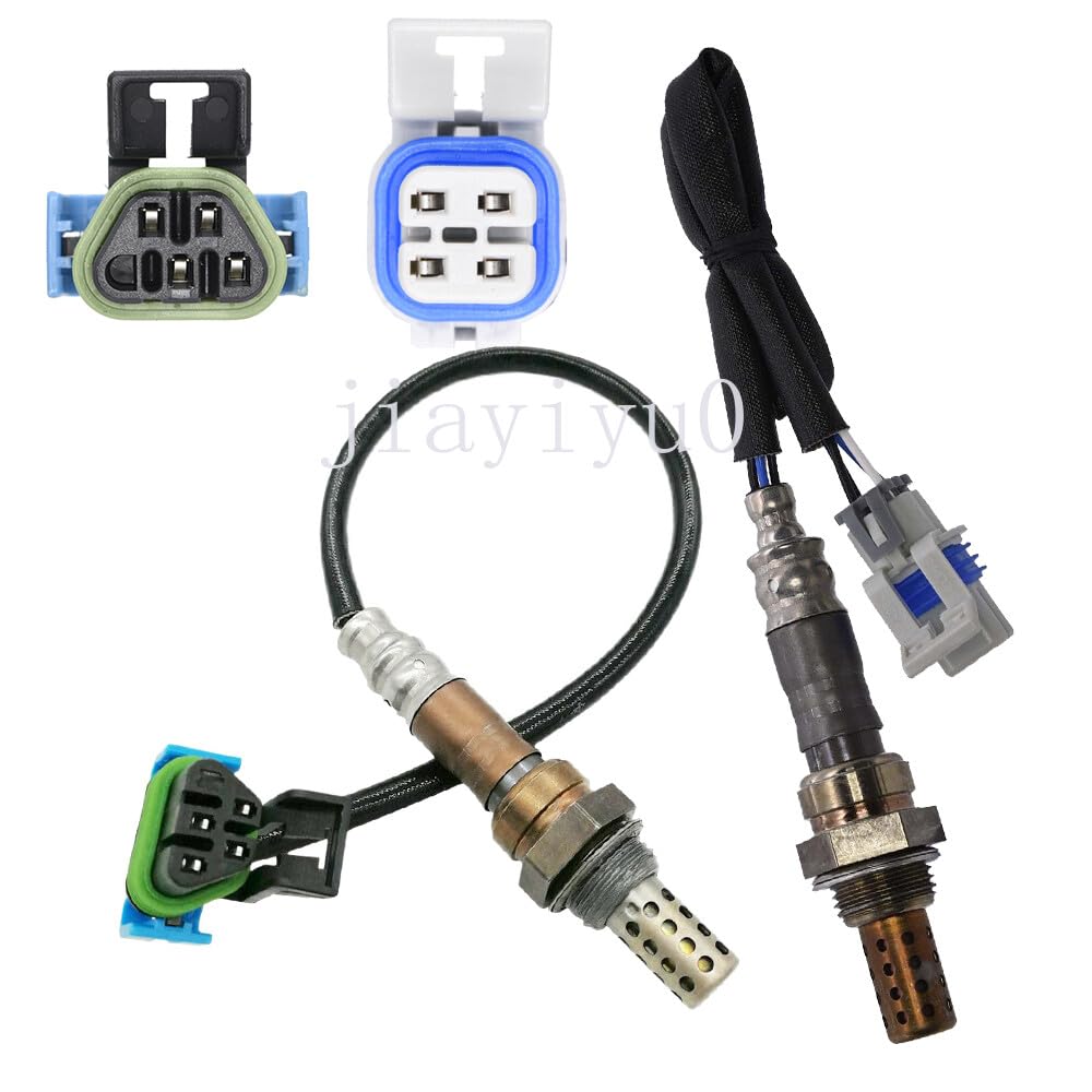 ya 4 8.8 2X Oxygen Sensor Front+Rear for 2011-2014 for GMC Sierra 3500 HD 6.0L Cab & Chassis