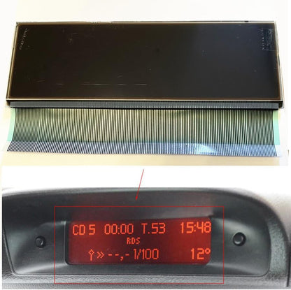 ya 4 8.14 Car Stereo Radio LCD Screen Display for Peugeot 206 307 for Citroen C5 Xsara Picasso