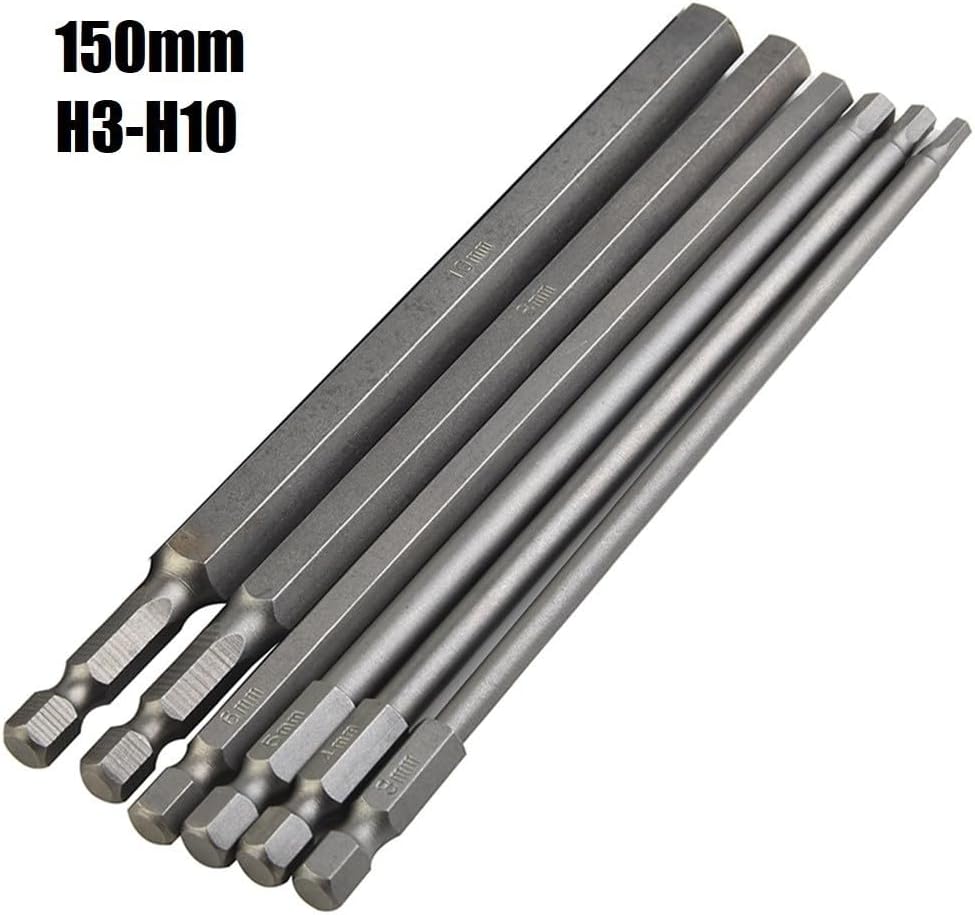ya 26 10.21 baidi Screwdriver Bit Set of 6 with Magnetic Tips Length 150mm for Various Uses