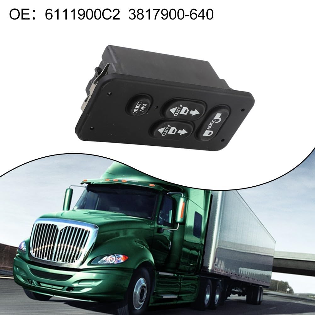 ya 23 10.7 baidi Sleek Design Power Window Control Switch for for Navistar Trucks 6111900C2