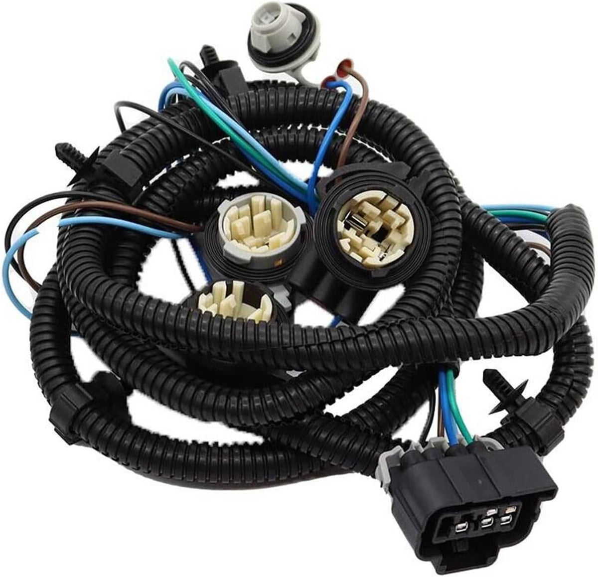 ya 4 8.10 NewTail Light Lamps Wiring Harness LH RH Pair for Chevy for Silverado Pickup Truck