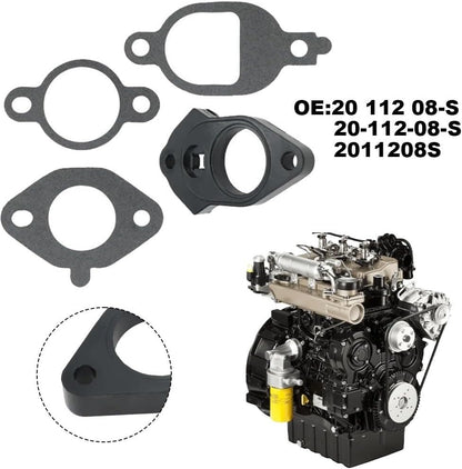 ya 23 10.7 baidi Carburetor Spacer Set Car Repair Vehicle Maintenance Fitments:For Engine