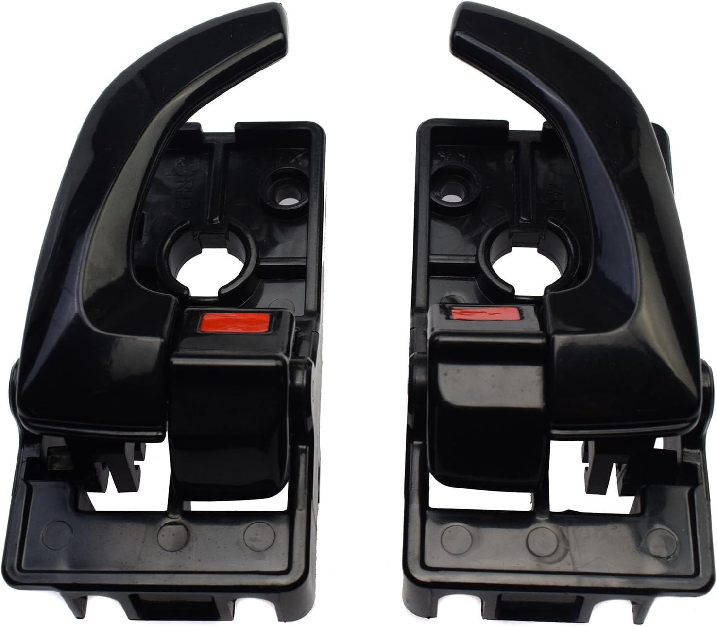 ya 4 8.14 Black Inner Door Handle Driver and Passenger Side for Hyundai for Tucson 05-09