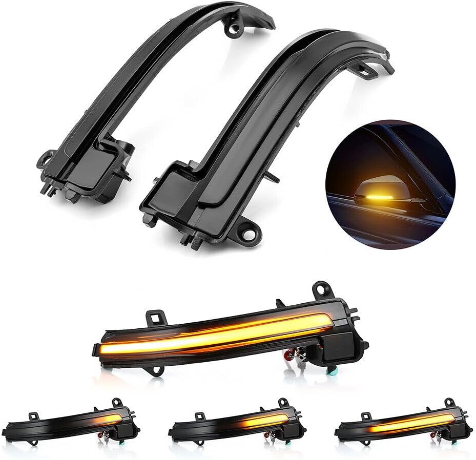 ya 4 8.8 for BMW 1 2 3 4 Series F30 X1 i3 LED Dynamic Turn Signal Mirror Sequential Light