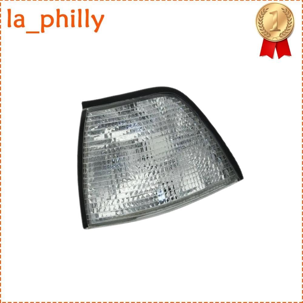 ya 5 8.10 Fit For 3-Series E36 1992 to 1998 Front Left Side Turn Signal Light Cover Clear