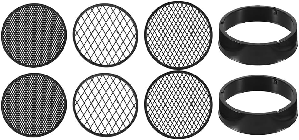 ya 14 9.20 baidi 8PCS Mesh Sifting Pan Garden Sieve Gardening Tool Riddle Soil Sieve Set-1