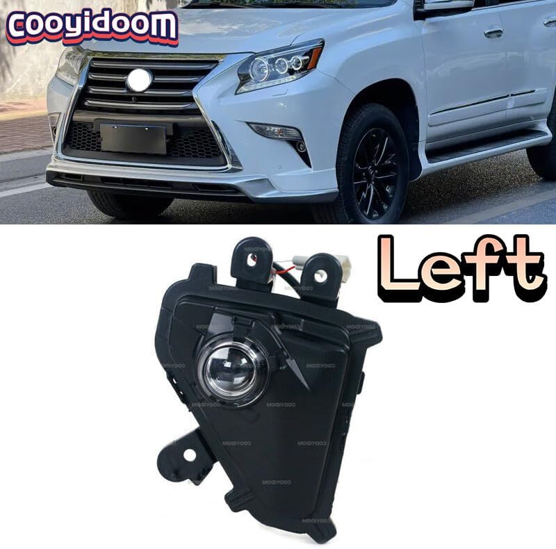 ya 9 10.24 Front Bumper Fog Lamp Left Side For 2014-2020 for Lexus gx460 gx400