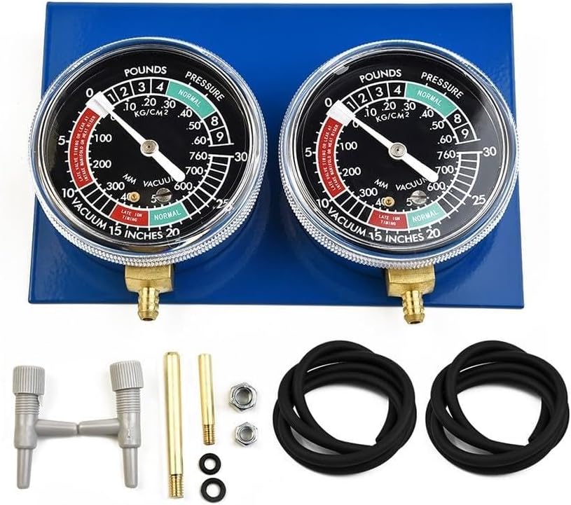 ya 23 10.7 baidi 2* Motorcycle Carburetor Vacuum Gauge Balancer Synchronizer Fits For 2-cylinder