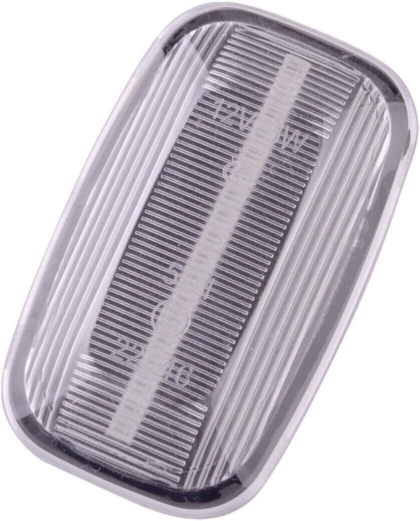 ya 4 8.24 baidi 2xAmber LED Side Fender Marker Lights Fit for Toyota Land Cruiser 70 80 90 100 @