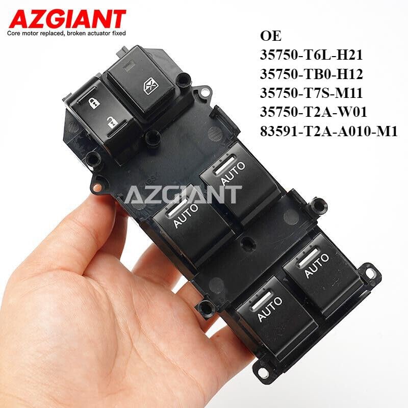 ya 8 8.24 baidi Master Power Window Door Switch for 2011-17 for Honda for Civic Left Front 35750-T7S-M11
