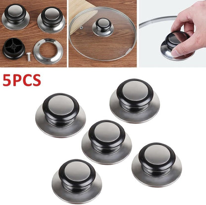 ya 26 10.21 baidi 5pcs Replacement Knob Handle for Glass Lid Pot Pan Cover Cookware Kitchen Tools