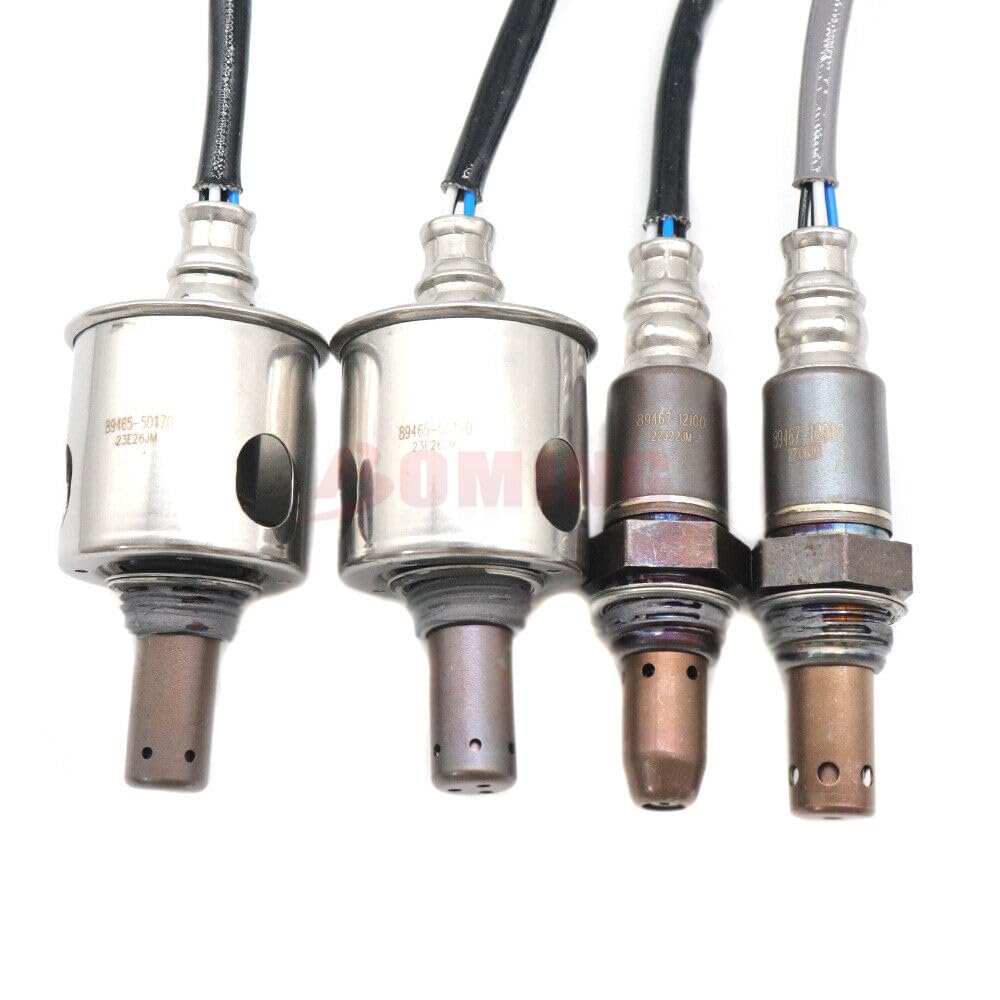 ya 5 8.24 baidi for Lexus LS460 2007-2009 4.6L V8 4PCS Upstream + Downstream Oxygen Sensor 