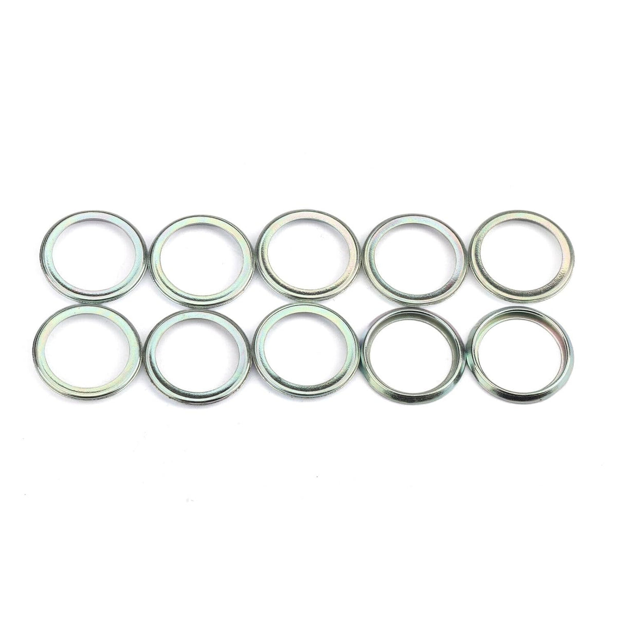 ya 10 9.16 zhengce 100x Silver Drain Plug Sealing Ring for Subaru 2011-2021 803916010