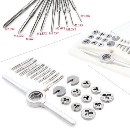 ya 4 8.24 baidi 30x for Mini Tap & Die Wrench Set M1 M1.1 M1.2 M1.4 M1.6 M1.8 M2 M2.2 M2.5