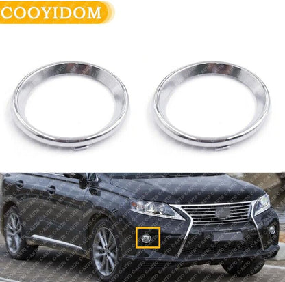 ya 7 8.24 baidi Suitable for 2013-2015 for Lexus RX350 RX450h with a pair of front LH&RH bumper fog lampshade decorations