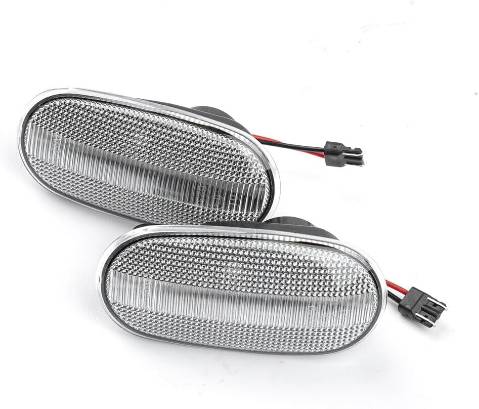 ya 14 9.20 zhengce 2 LED Side Marker Turn Signal Lights for Mitsubishi Lancer Estate Evo I-IV-1