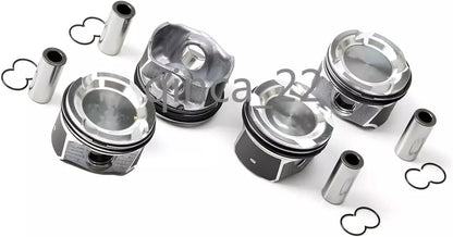 ya 4 8.14 Engine Piston and Ring Set 10.6:1 M282.914 1.3T for Mercedes-benz A200 2019-2022