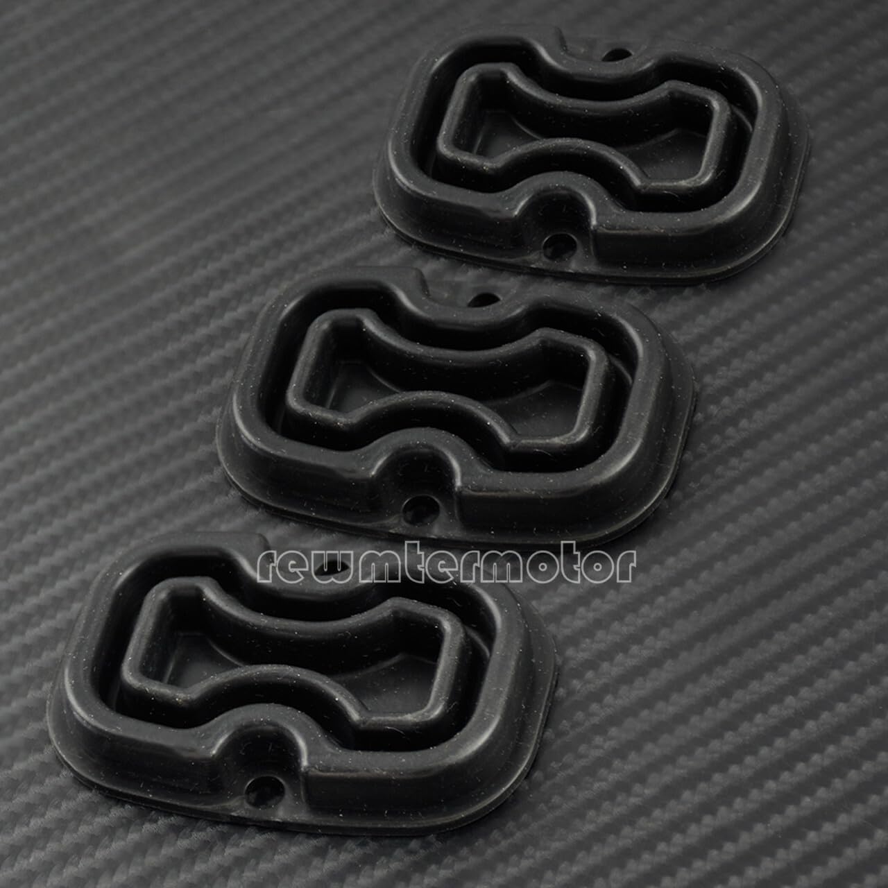 ya 6 8.24 baidi 3 Pcs Rear Brake Master Cylinder Cover Gasket Rubber Fit for Harley Touring 08