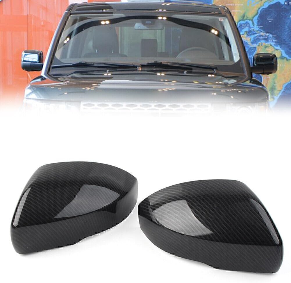 ya 11 9.14 baidiRearview Mirror Cover Cap for Land Rover LR4 LR5 for Range for Rover L405 Sport Vogue