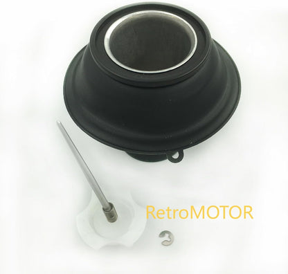 ya 13 9.15 baidi 2 x Membrane Carburetors Vacuum Piston for Honda NT650 Deauville 650 02-05 03 04