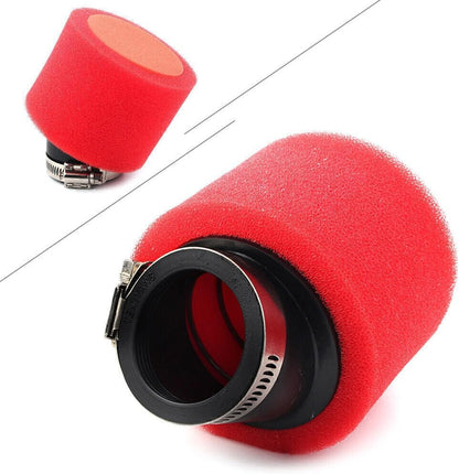 ya 5 8.10 FOR ATV Go Kart Moped Scooter Pocket Dirt Bike 50mm Motorcycle Air Filter Angled