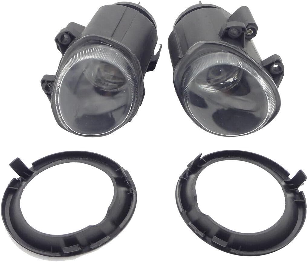 ya 10 9.16 zhengce CLEAR BUMPER DRIVING FOG LIGHTS LAMP W/COVER BEZEL Fit for BMW E53 X5 1999-