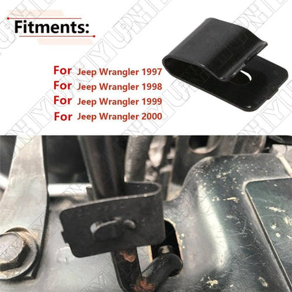 ya 10 9.16 baidi 55075480AC Hood Prop Support Rod Retainer Clip Fits for Jeep for Wrangler 1997-2000