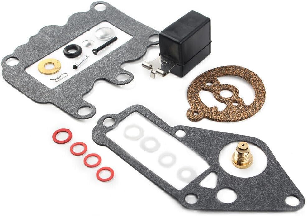 ya 2 8.15 For Johnson Evinrude Outboard 9 1/2 HP 64-73 Carburetor Carb Kit w/Float 382048